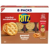 Ritz Peanut Butter Sandwich Crackers, Snack Packs