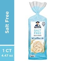 Quaker Rice Cakes, Salt Free