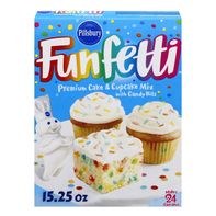 Pillsbury Funfetti Cake Mix With Candy Bits