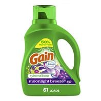 Gain Liquid Laundry Detergent, Moonlight Breeze, 61 Loads