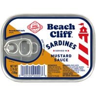 Beach Cliff Sardines in Mustard Sauce