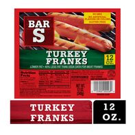 Bar-S Turkey Franks Hot Dogs