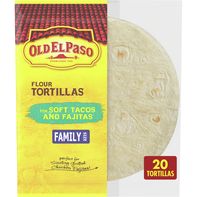 Old El Paso 6" Flour Tortilla, 20 Count