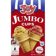 Joy Ice Cream Cups, Jumbo