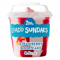 Blue Bunny Load'd Sundaes Strawberry Shortcake Cup