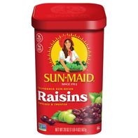 Sun-Maid California Sun-Dried Raisins - Resealable Canister