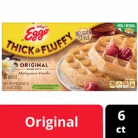 Kellogg’s Eggo Frozen Waffles, Frozen Breakfast, Breakfast Food, Original