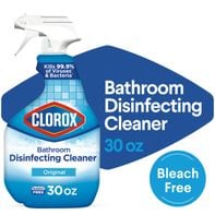 Clorox Disinfecting Bathroom Cleaner, Spray Bottle, 30 Ounces