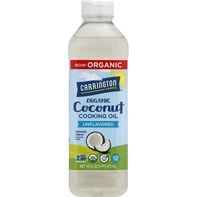 Carrington Farms Cooking Oil, Coconut, Organic, Unflavored