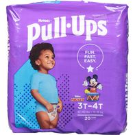 Pull-Ups Boys' Potty Training Pants, 3T-4T (32-40 lbs)