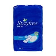 Stayfree Maxi Regular Pads- 24 CT