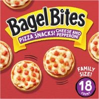 Bagel Bites Cheese & Pepperoni Mini Pizza Bagel Frozen Food Snacks