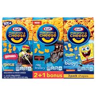 Kraft Macaroni & Cheese Dinner, 3 Pack